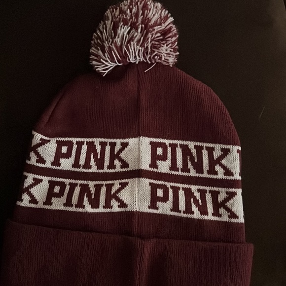 Victoria’s Secret “Pink” winter hat, one size fits all. - Picture 3 of 6